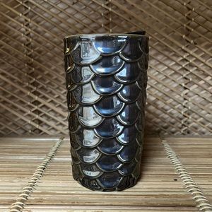 Starbucks Ceramic Mermaid Scale Travel Mug